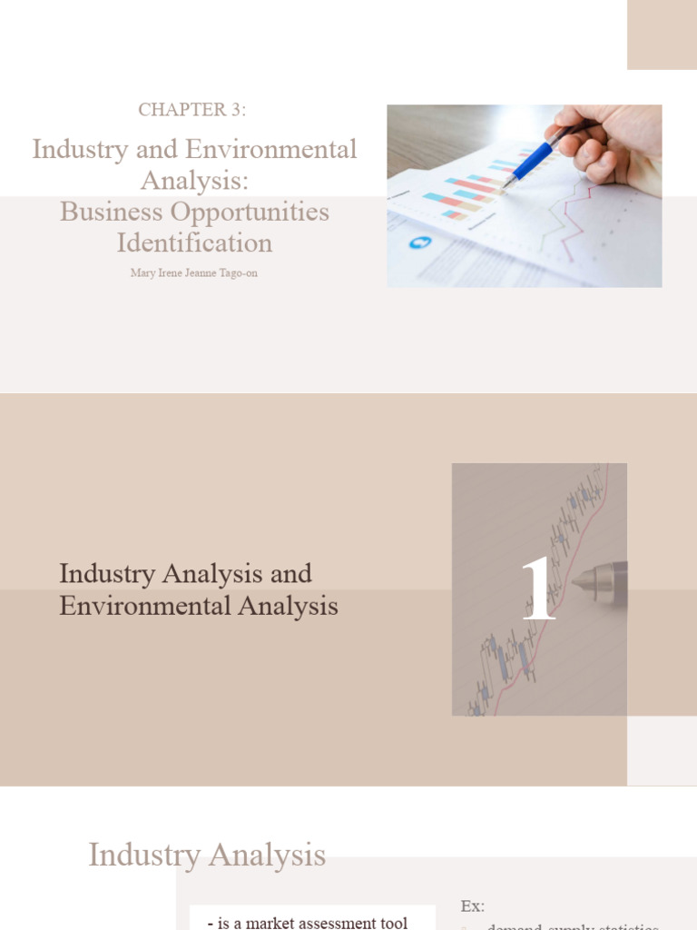 Industry and Environmental Analysis Guide | PDF | Swot Analysis ...