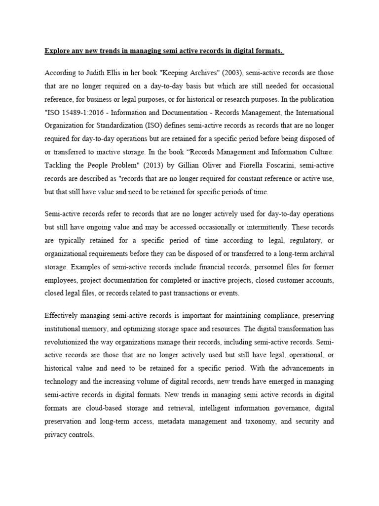 Theory PDF Records Management Cloud Computing