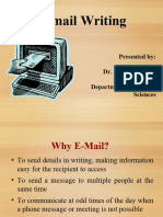 E Mail Writing