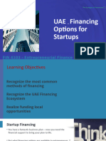 Unit 3 - UAE - Financing Options For Startups