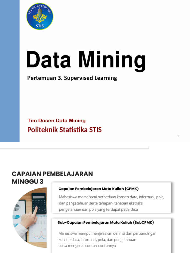 Panduan Supervised Learning Data Mining | PDF | Komputer
