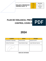 PL-SST-03 Plan de Vigilancia, Prevencion y Control Covid - 19 - V.01