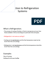 Unit 4 Intro To Refrigeration