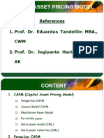 9-10 Capital Asset Pricing Model (Capm) & Apt