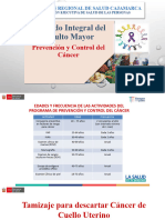 PP Prevención y Control Del Cáncer - Adulto Mayor