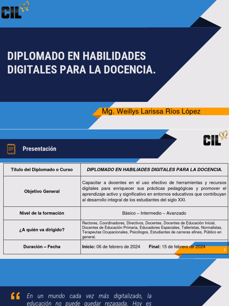 Módulo I Habilidades Digitales | PDF | Enseñando | Tecnologia Educacional