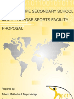 Ab Phokompe Secondary School Multi-Purpose Sports Facility Proposal