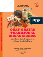 PDF - 1 - Obat-Obatan Tradisional Minangkabau Dan Cara Pembuatannya - Obat-Obatan Tradisional Minangkabau Dan Cara Pembuatannya