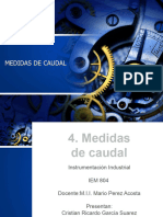 Medición de Caudal