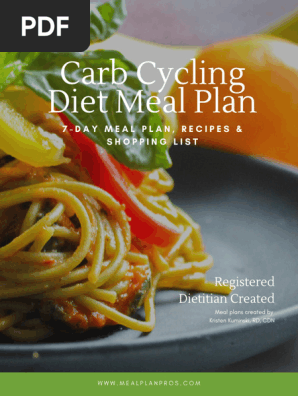 7-Day Carb Cycling Meal Plan