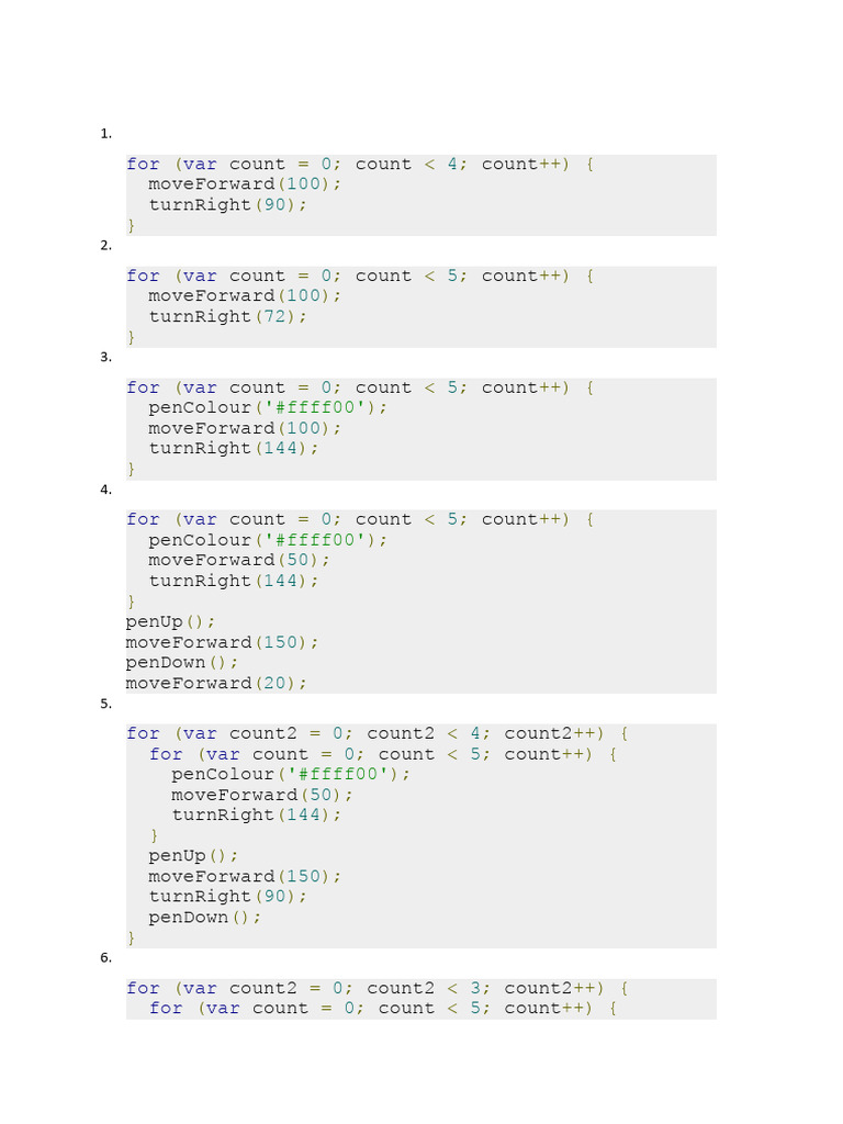 Java Scrept Turtle | PDF