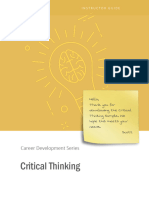 Critical Thinking (Career Development)