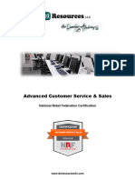 Adv Customer Service Sales Program