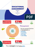 Educational Management: Module-1 by Kyaw San 1.2