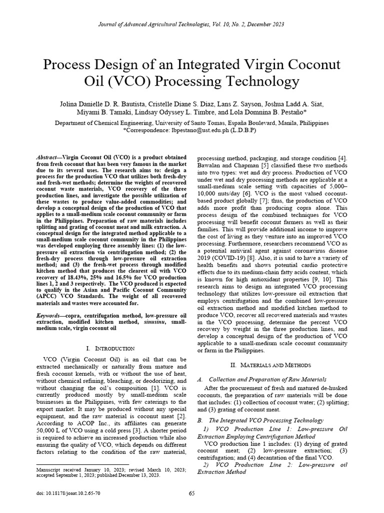 process-design-of-an-integrated-virgin-coconut-oil-vco-processing