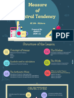 (Group 2) Measure of Central Tendency