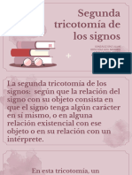 Segunda Triconomía: Objeto