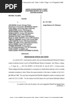 Mayor Daley Torture Lawsuit Ruling