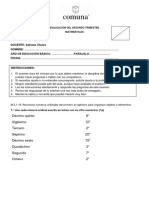 EXAMEN TRIMESTRAL 2 MATEMÁTICAS 3ERO EGB 23-24 Corregido - 012241