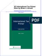 International Tax Primer 3Rd Edition by Brian J Arnold Full Chapter PDF