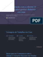 Comunicacao Com o Cliente O Segredo para Ganhar Dinheiro em Casa