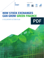 How Stock Exchange Can Grow Green Finance