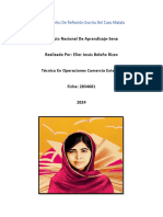 Taller Escrito de Reflexión Escrita Del Caso Malala
