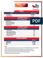 Rise Food Mall Price List-1 March 2024 Retail