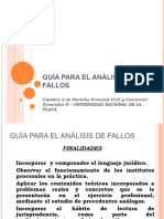 Guía para El Análisis de Fallos