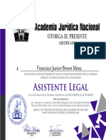 Francisco Junior Brown Mena