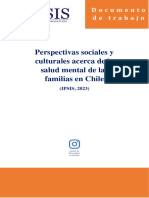 Ipsis (2023) - Perspectivas Sociales y Culturales Acerca de La Salud Mental de Las Familias en Chile.