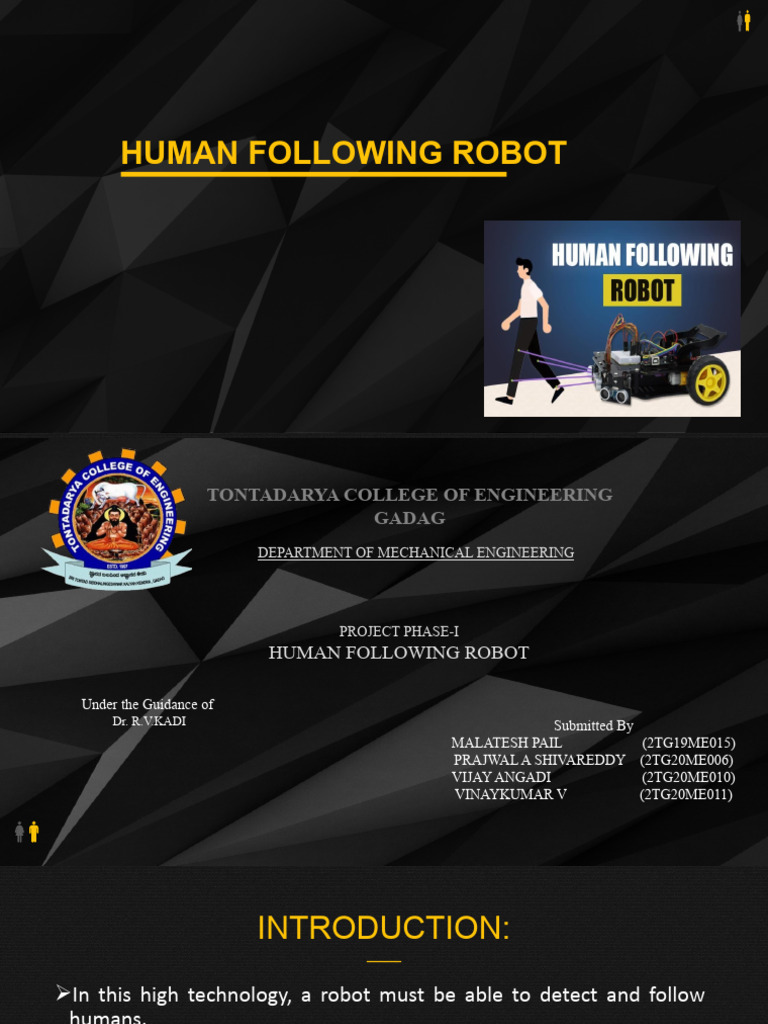 Human Following Robot | PDF | Robot | Robotics