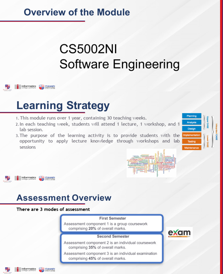 Software Engineering Module Overview | PDF | Application Software ...