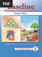 Baseline Orientation Course Teacher's Book - 080209