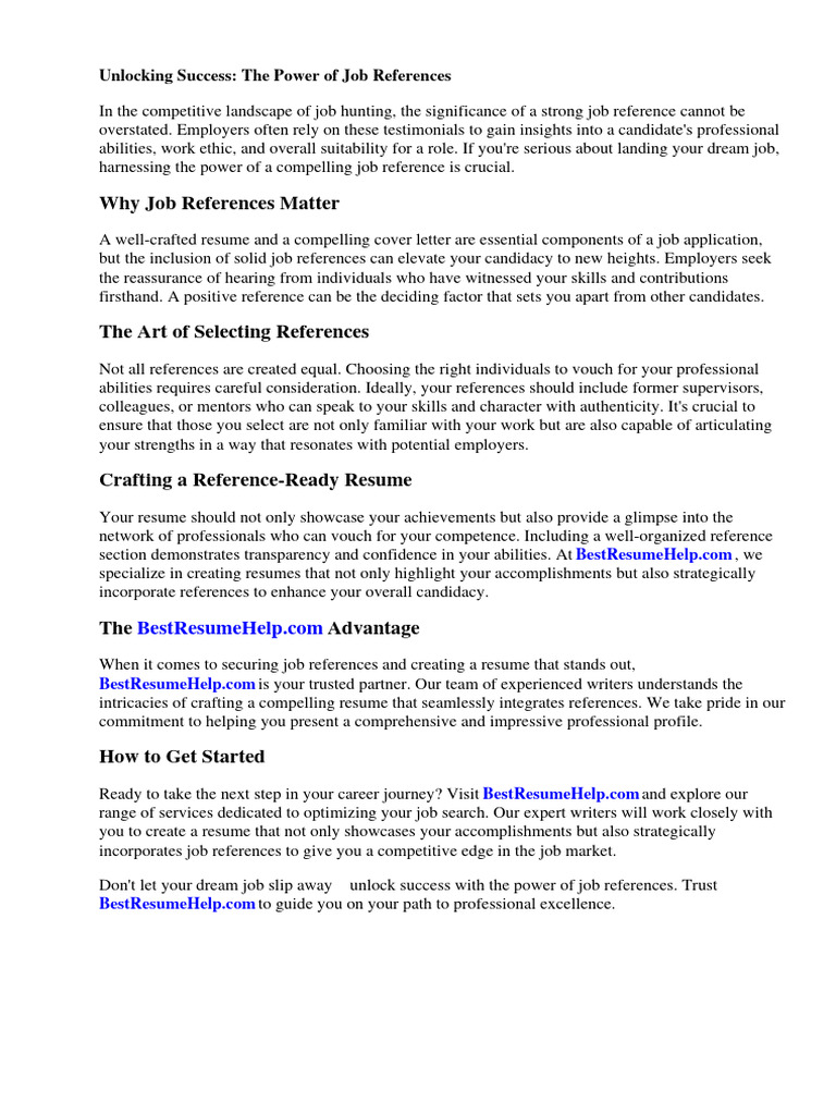 how to write a mail for job reference