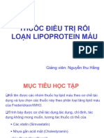 Thuốc điều trị RL Lipid máu