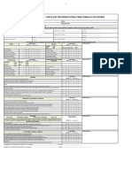 Check List Preoperacional Tar