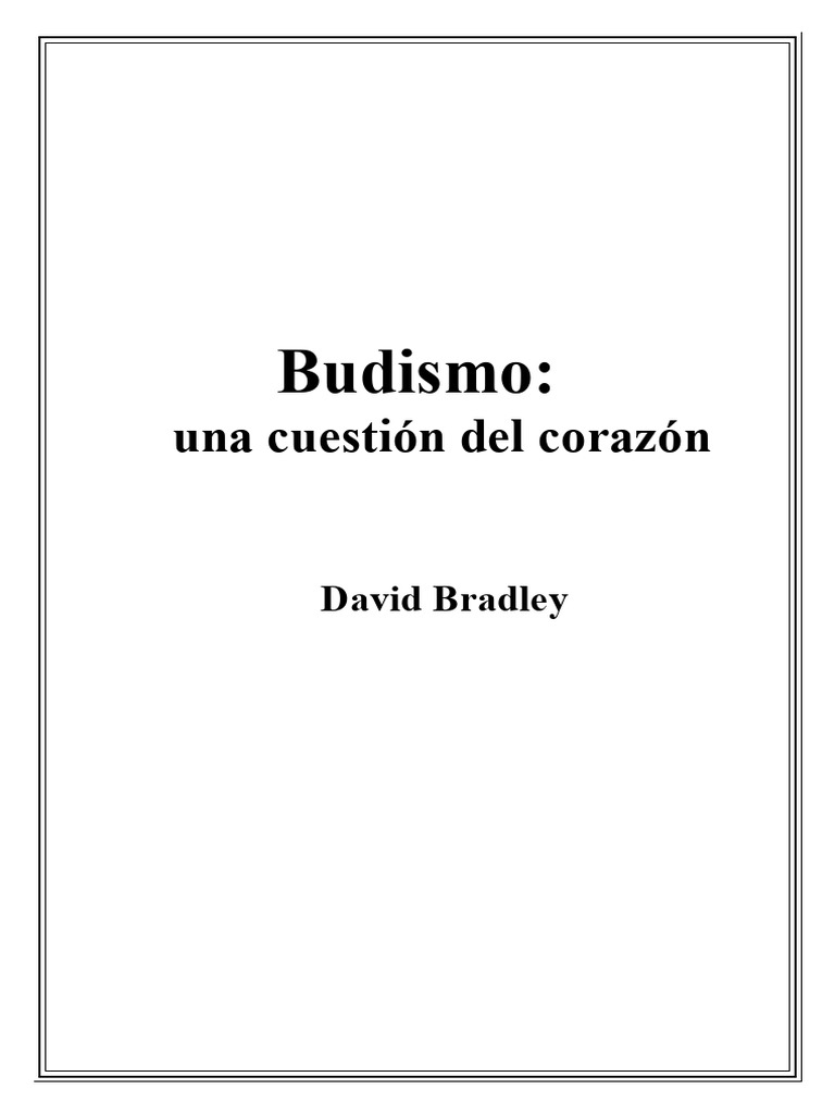 Budismo: Camino hacia la paz interior | PDF | Sufrimiento | Libertad