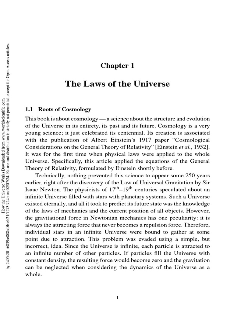 the-laws-of-the-universe-pdf-universe-theory-of-relativity