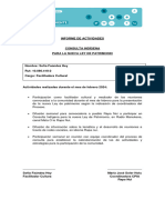 Informe Actividades Sofia Faundez Febrero 2024