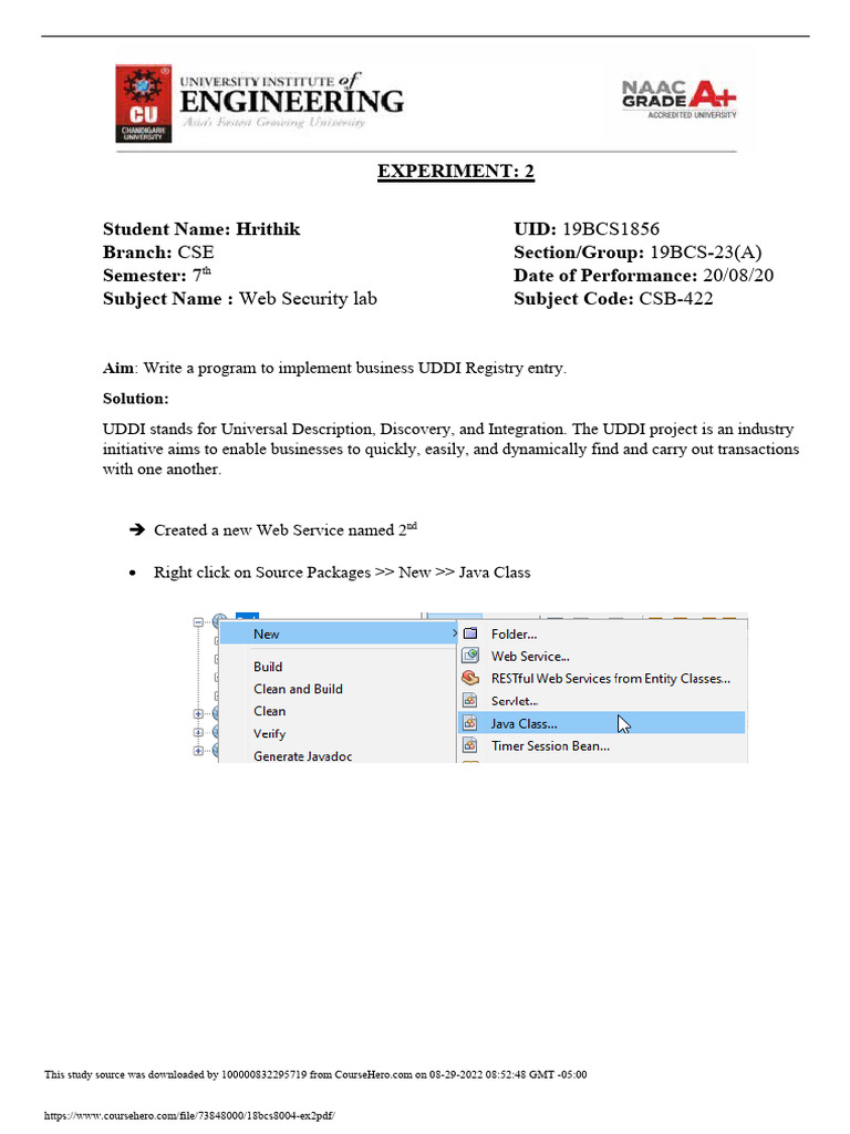 Web security lab ex2 download free pdf soap web service