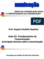 Com Empres - Aula 01 - Fudamentos Da Comunicaçao