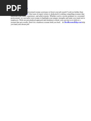 Teaching Resume Writing