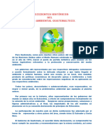 ANTECEDENTES HISTÓRICOS DEL DERECHO AMBIENTAL EN GUATEMALA