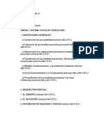 Contenido Derecho Procesal Civil Ii