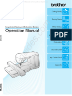 Brother NC21SE Sewing Machine Instruction Manual