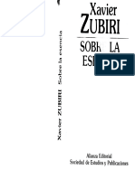 ZUBIRI, Xavier - Sobre La Esencia-Alianza Editorial (1985)