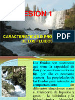 Sesion 1 - Caracteristicas o Propiedades de Los Fluidos