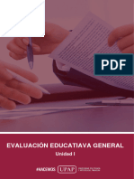 Evaluación Educativa General
