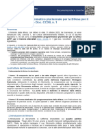 DPP 2023-2025 Riassunto